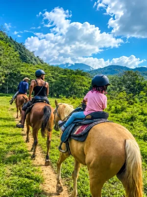Horse back riding