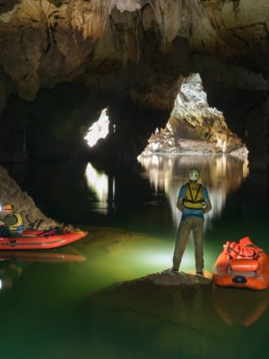 Kayaking the River of Caves Kayaking the River of Caves