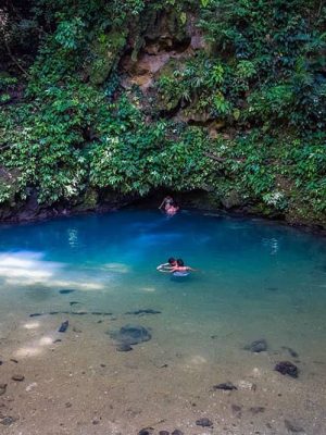 Cave Tubing and Blue hole Swimming Combo